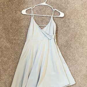 Light Blue Babydoll Dress